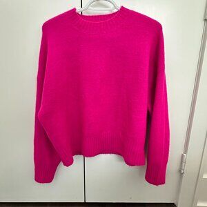 Zara Hot Pink Knit Sweater